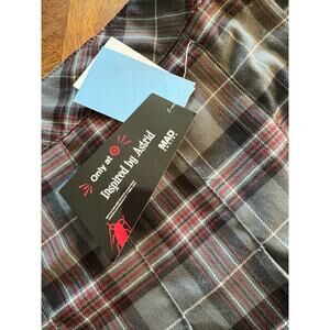 Beetlejuice plaid skirt with bug embroidery (new with tags)